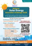 National Solar Energy Innovation Challenge 2026